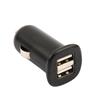 iCAN 12W Dual Port USB-A Car Charger, Black